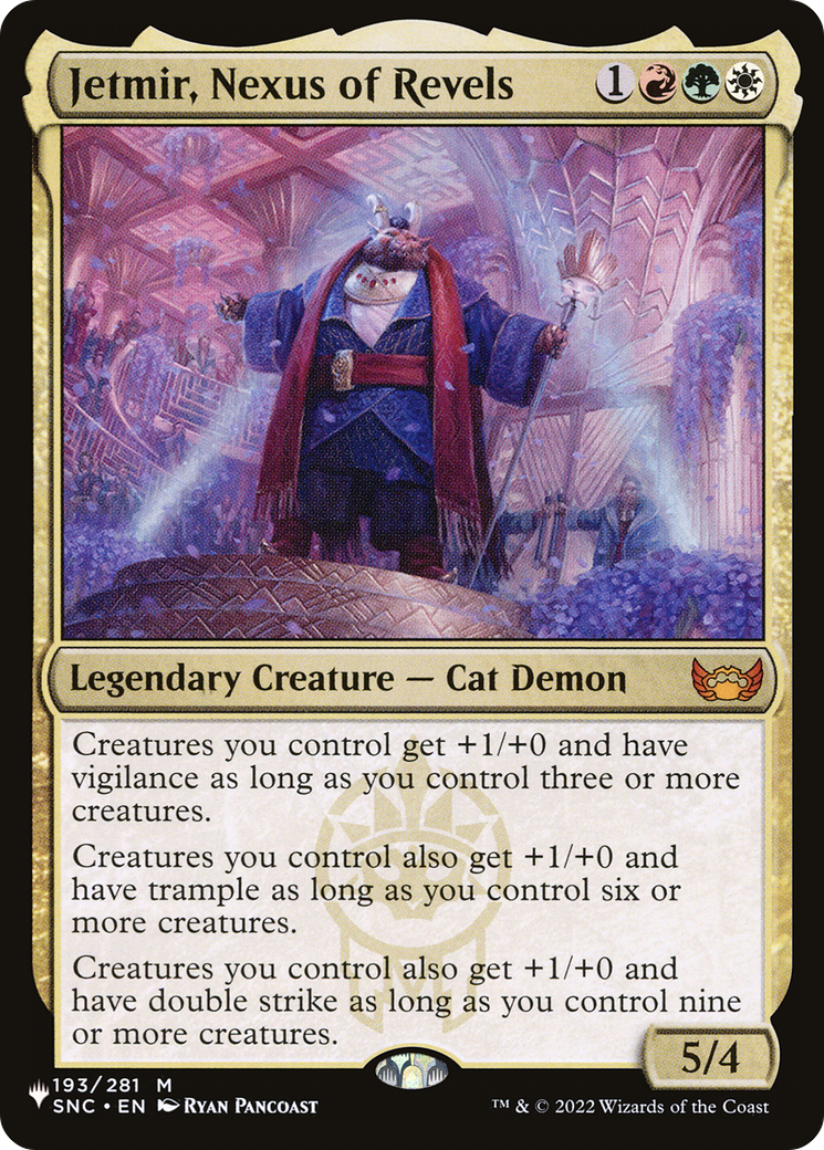 Jetmir, Nexus of Revels [The List] | Gate City Games LLC