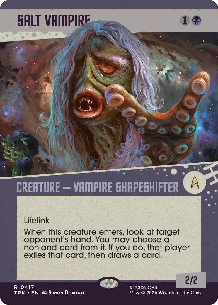 Salt Vampire (Showcase) [Star Trek] | Gate City Games LLC