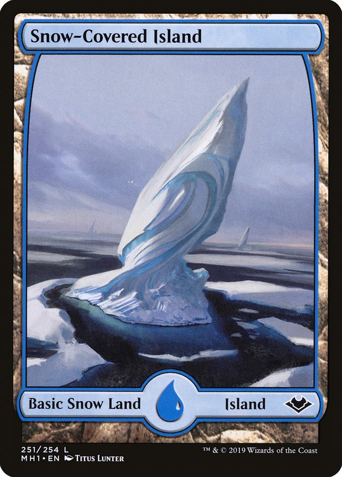 Snow-Covered Island [Modern Horizons] | Gate City Games LLC