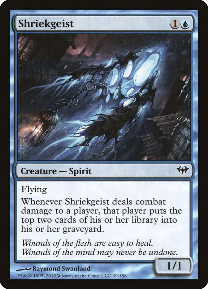 Shriekgeist [Dark Ascension] | Gate City Games LLC