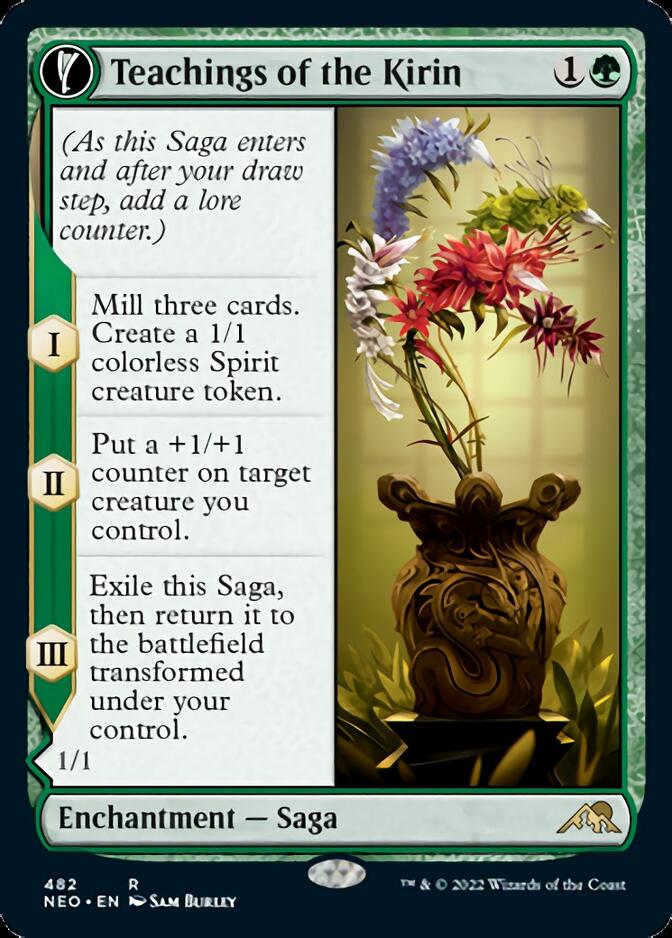 Teachings of the Kirin // Kirin-Touched Orochi (Extended Art) [Kamigawa: Neon Dynasty] | Gate City Games LLC