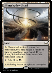 Shineshadow Snarl [March of the Machine Commander] | Gate City Games LLC