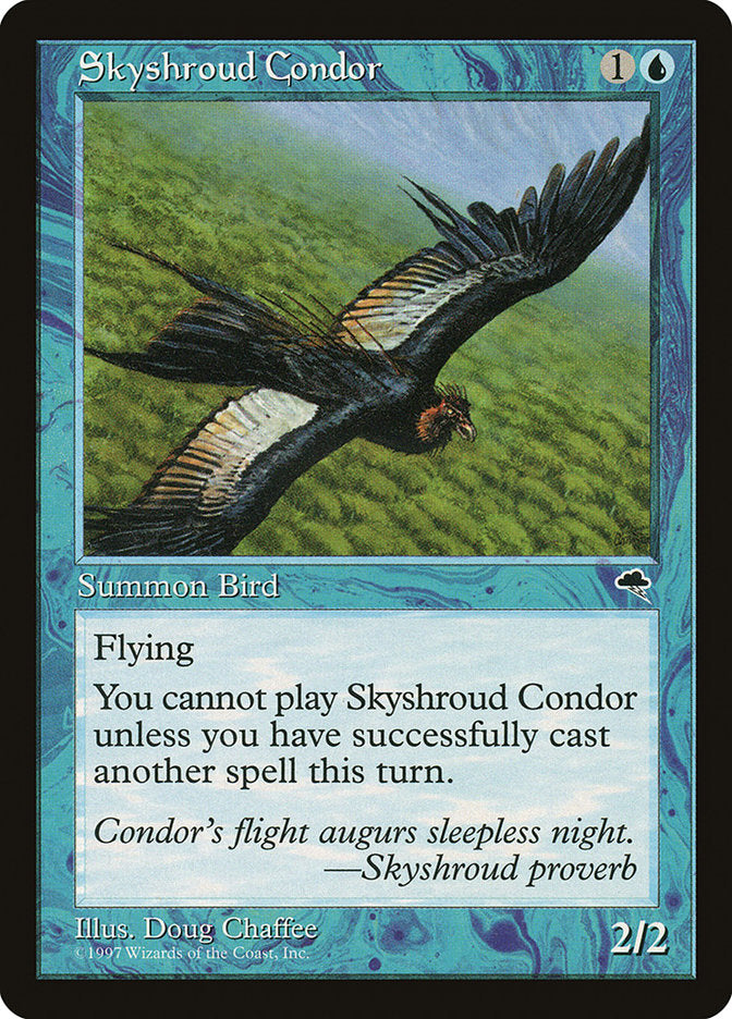 Skyshroud Condor [Tempest] | Gate City Games LLC