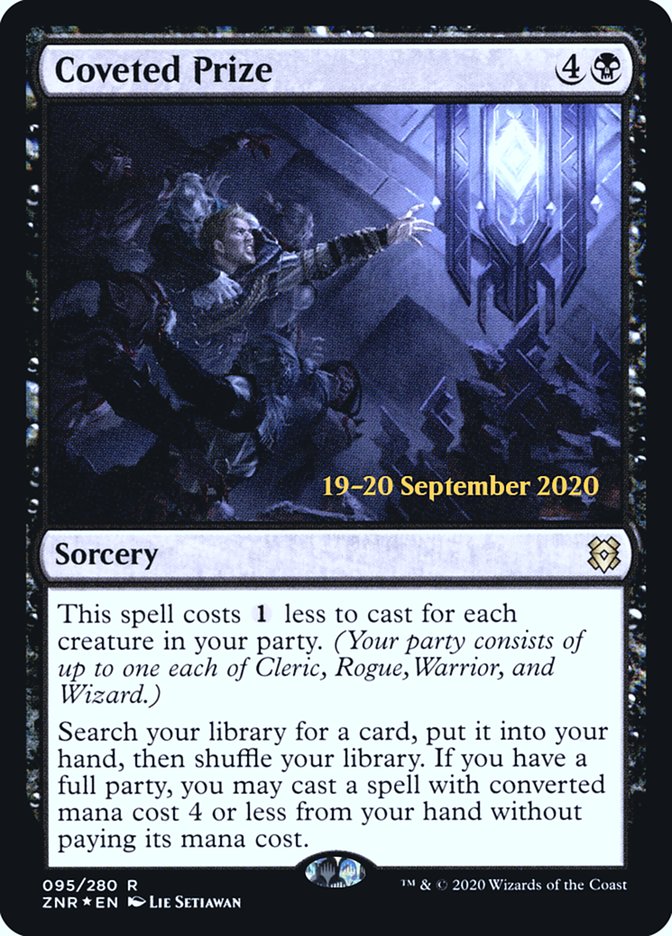 Coveted Prize [Zendikar Rising Prerelease Promos] | Gate City Games LLC