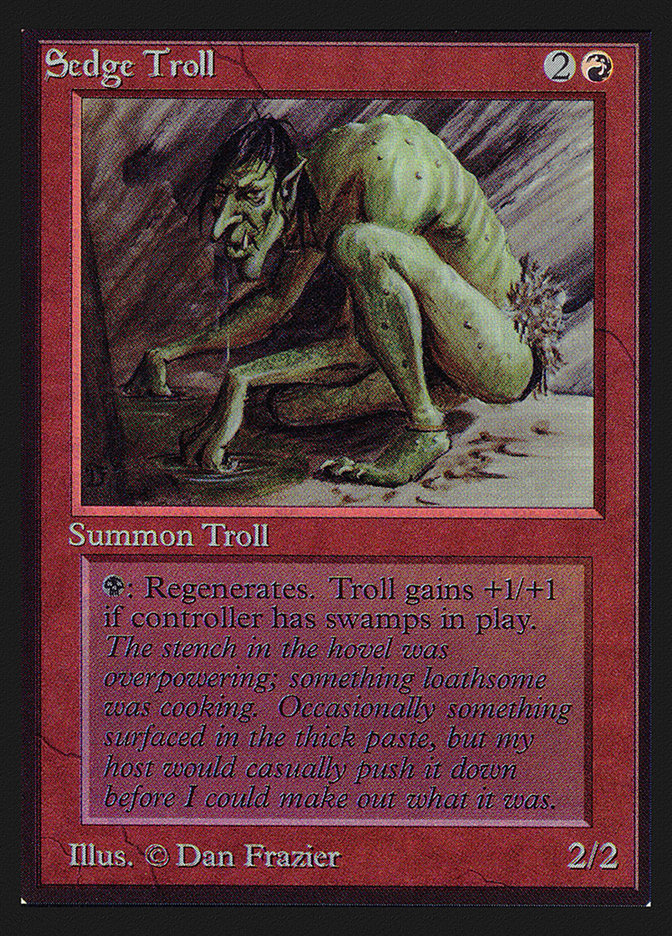 Sedge Troll [Collectors' Edition] | Gate City Games LLC