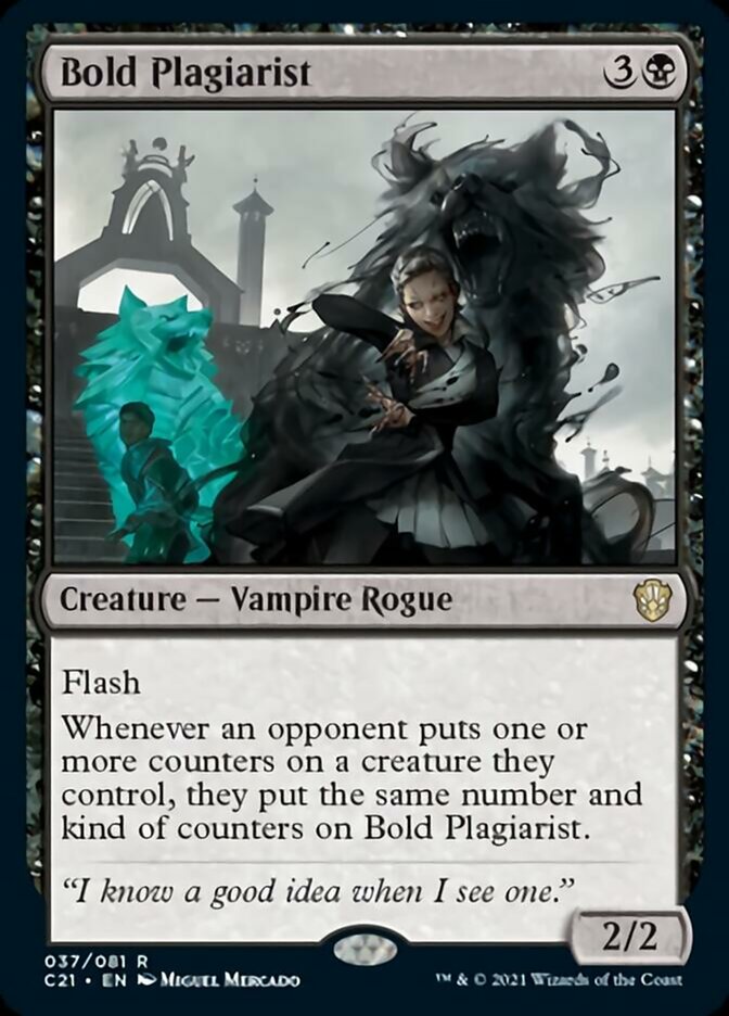 Bold Plagiarist [Commander 2021] | Gate City Games LLC