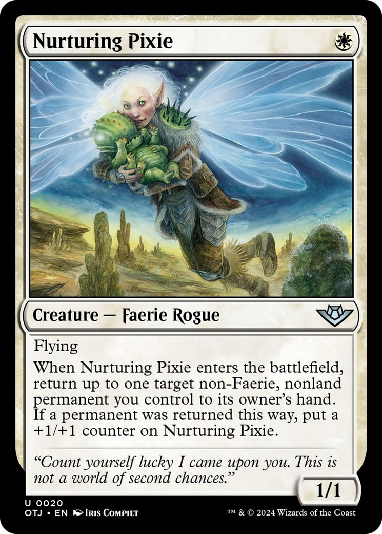 Nurturing Pixie [Outlaws of Thunder Junction] | Gate City Games LLC