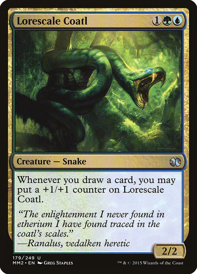 Lorescale Coatl [Modern Masters 2015] | Gate City Games LLC