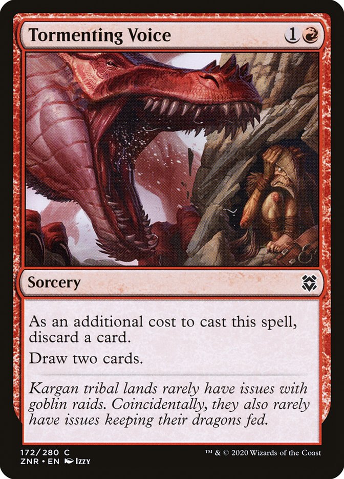 Tormenting Voice [Zendikar Rising] | Gate City Games LLC