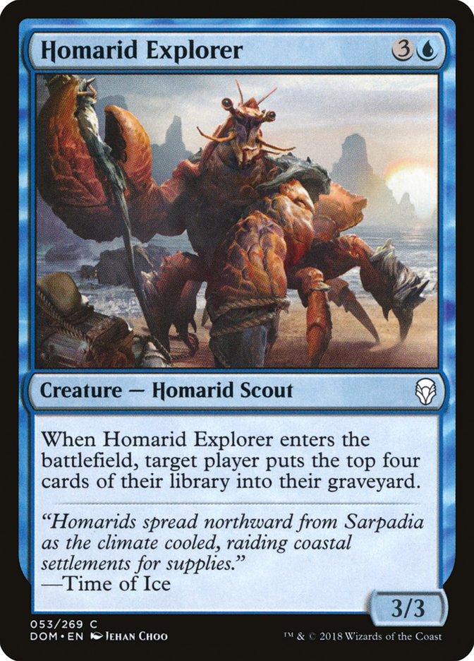 Homarid Explorer [Dominaria] | Gate City Games LLC