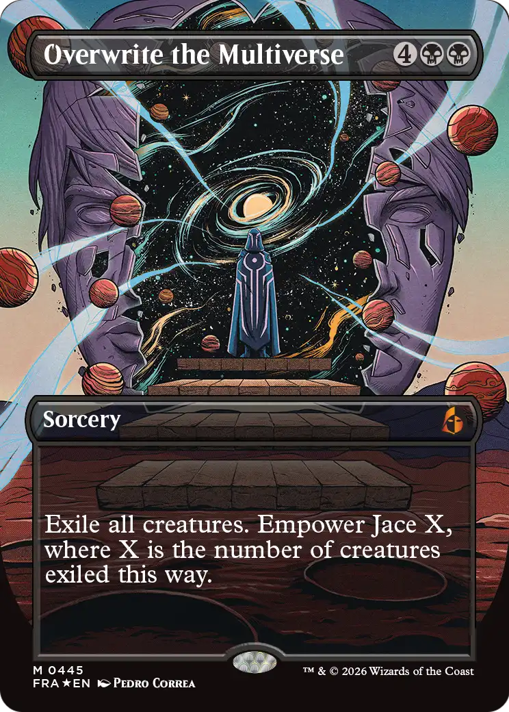Overwrite the Multiverse (Borderless) [Reality Fracture] | Gate City Games LLC