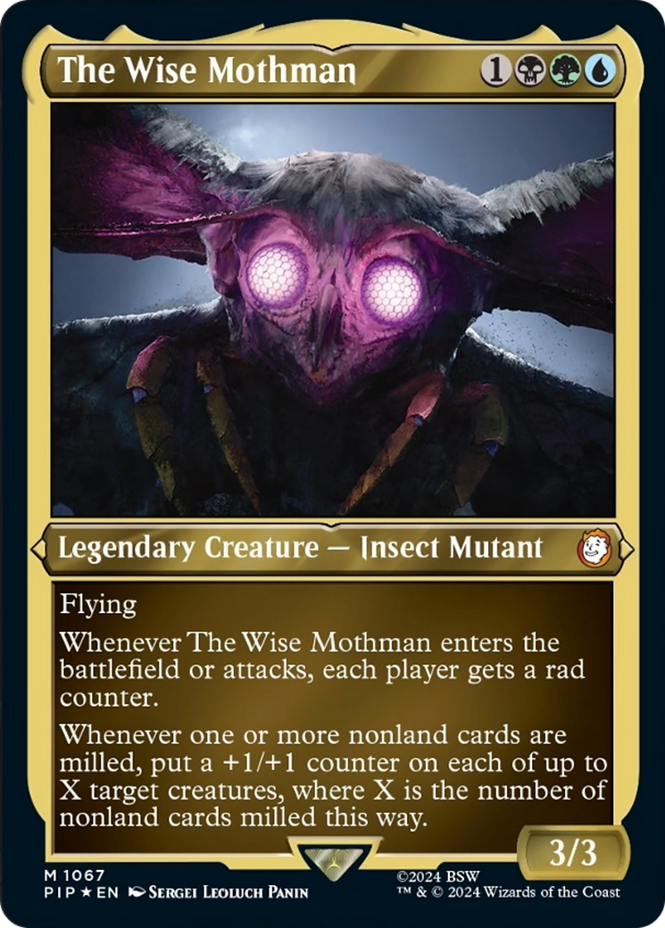 The Wise Mothman (Display Commander) [Fallout] | Gate City Games LLC