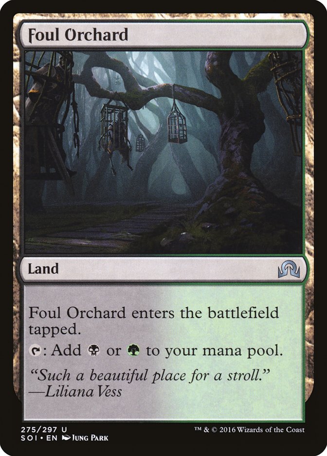 Foul Orchard [Shadows over Innistrad] | Gate City Games LLC