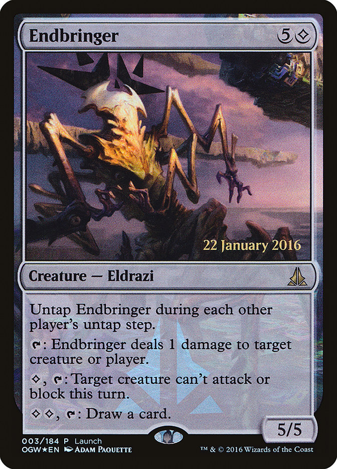 Endbringer (Launch) [Oath of the Gatewatch Promos] | Gate City Games LLC