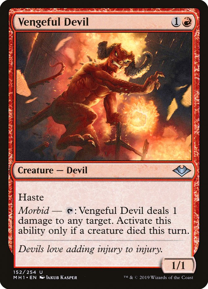 Vengeful Devil [Modern Horizons] | Gate City Games LLC