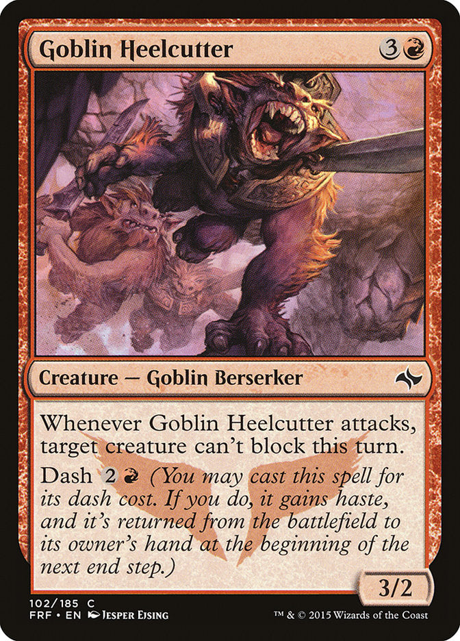 Goblin Heelcutter [Fate Reforged] | Gate City Games LLC