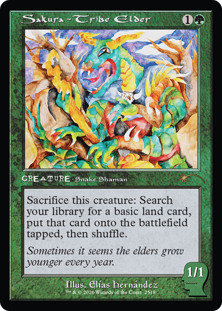 Sakura-Tribe Elder (2518) [Secret Lair Drop Series] | Gate City Games LLC