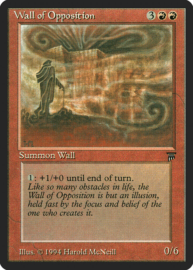 Wall of Opposition [Legends] | Gate City Games LLC