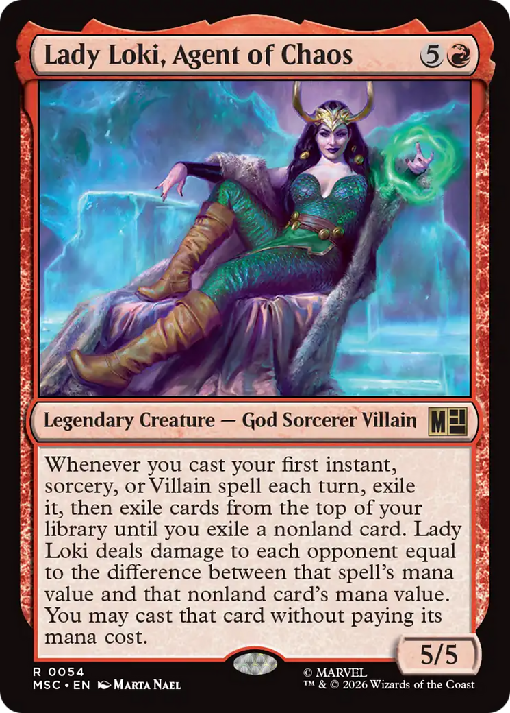 Lady Loki, Agent of Chaos [Marvel Super Heroes Commander] | Gate City Games LLC
