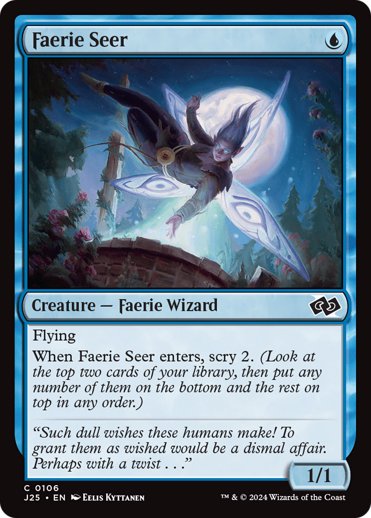 Faerie Seer [Foundations Jumpstart] | Gate City Games LLC