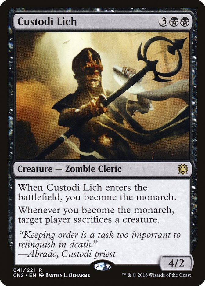 Custodi Lich [Conspiracy: Take the Crown] | Gate City Games LLC