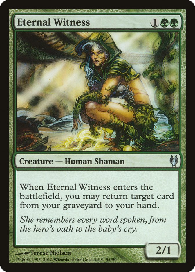 Eternal Witness [Duel Decks: Izzet vs. Golgari] | Gate City Games LLC