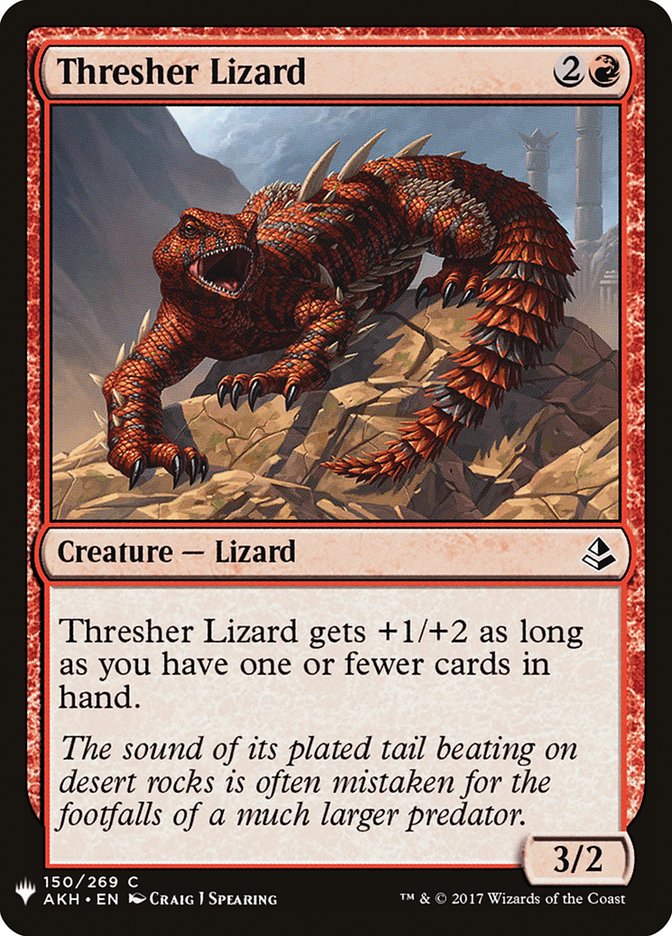 Thresher Lizard [Mystery Booster] | Gate City Games LLC