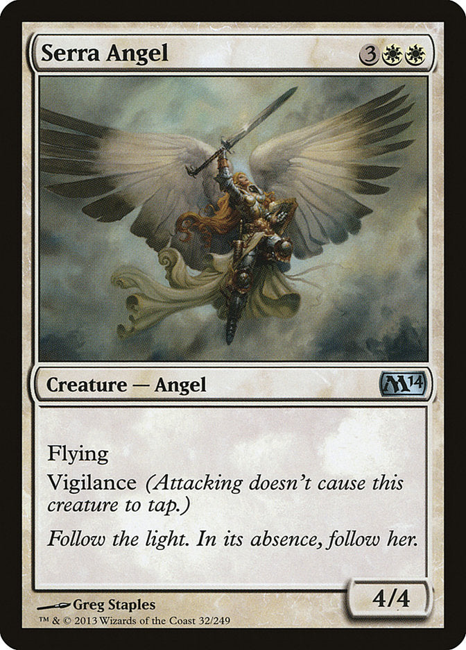 Serra Angel [Magic 2014] | Gate City Games LLC
