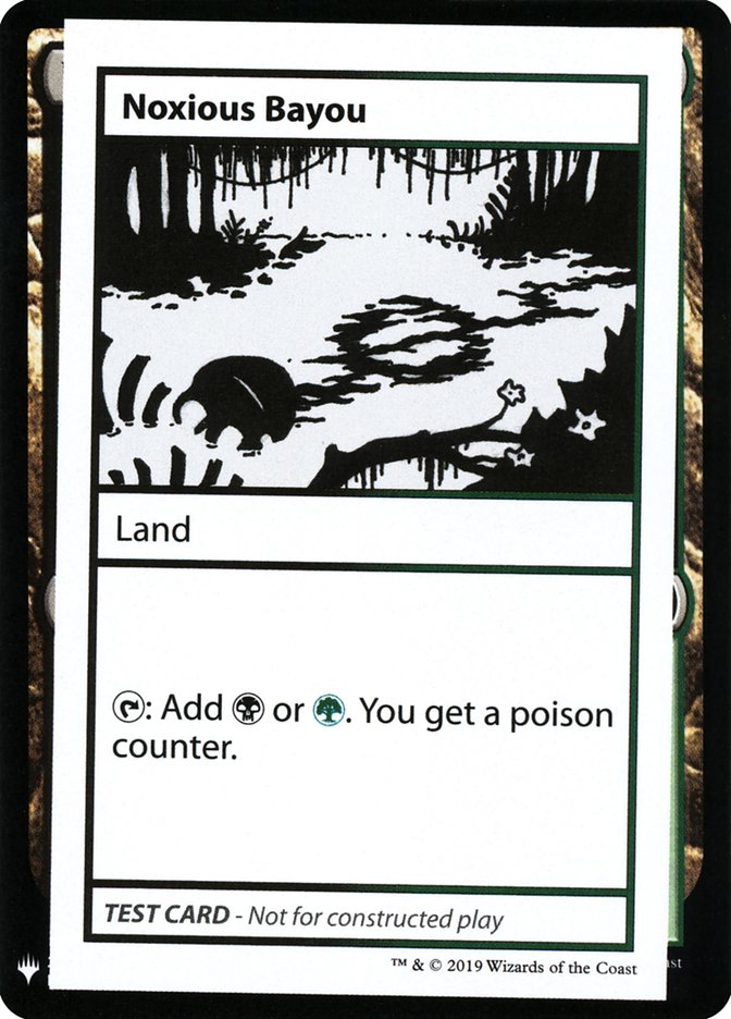 Noxious Bayou [Mystery Booster Playtest Cards] | Gate City Games LLC