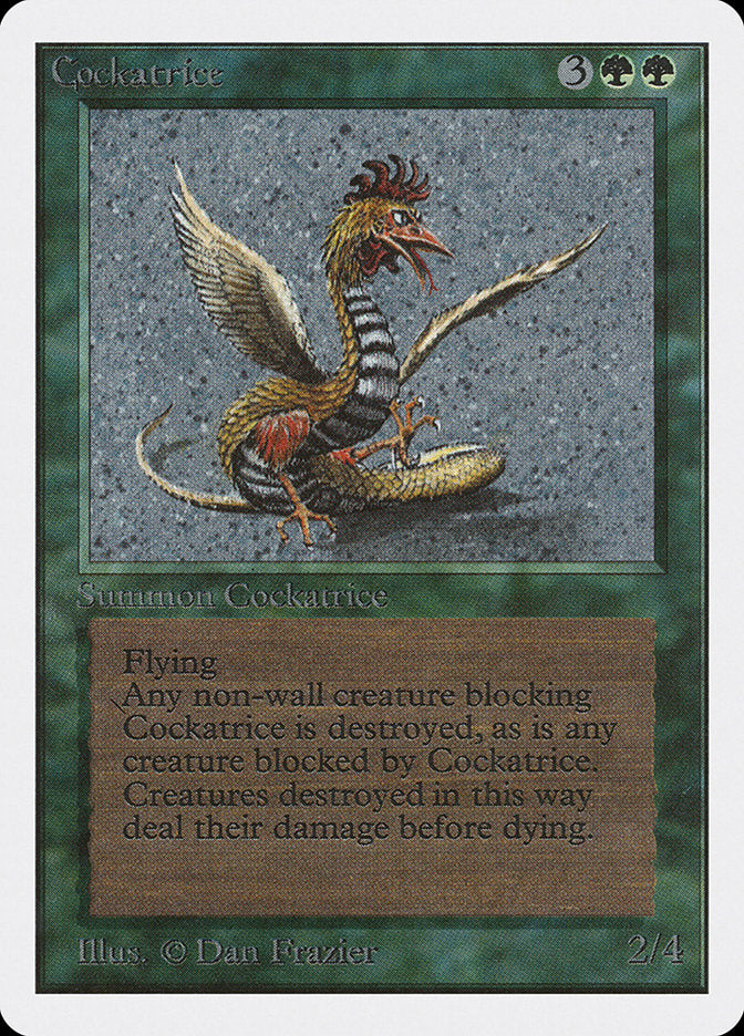 Cockatrice [Unlimited Edition] | Gate City Games LLC