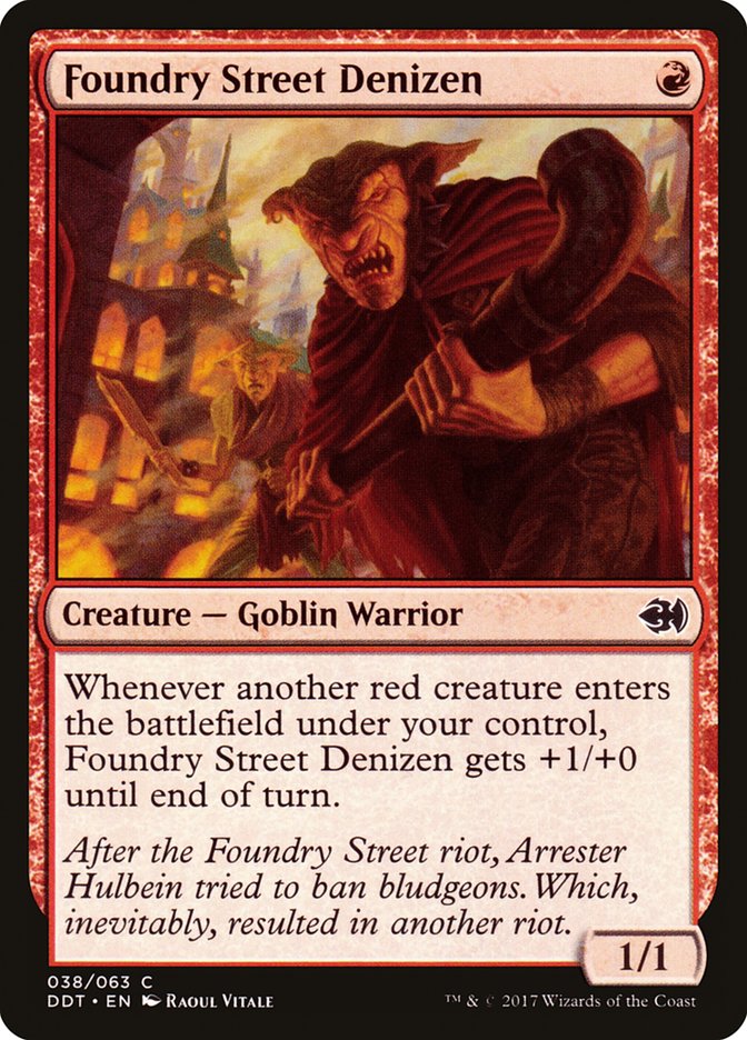 Foundry Street Denizen [Duel Decks: Merfolk vs. Goblins] | Gate City Games LLC