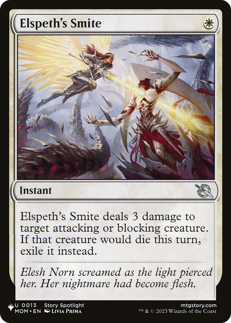 Elspeth's Smite [The List Reprints] | Gate City Games LLC