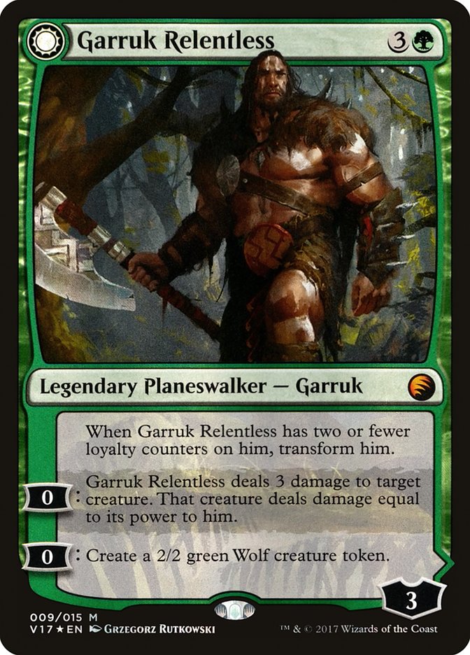 Garruk Relentless // Garruk, the Veil-Cursed [From the Vault: Transform] | Gate City Games LLC