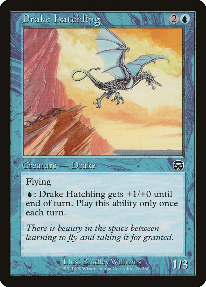 Drake Hatchling [Mercadian Masques] | Gate City Games LLC