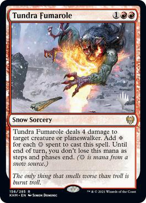 Tundra Fumarole (Promo Pack) [Kaldheim Promos] | Gate City Games LLC