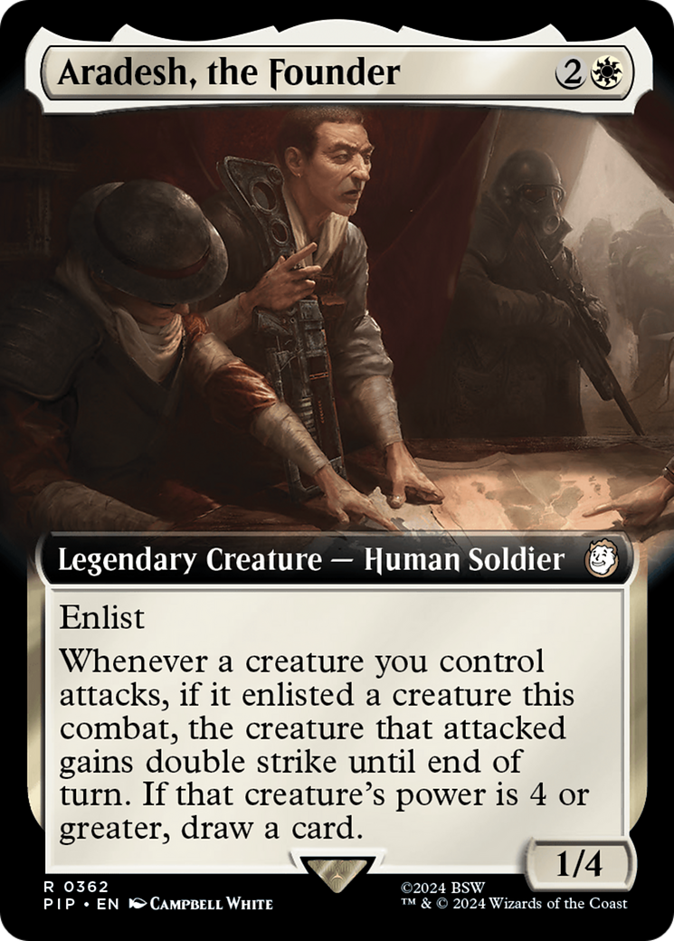 Aradesh, the Founder (Extended Art) [Fallout] | Gate City Games LLC