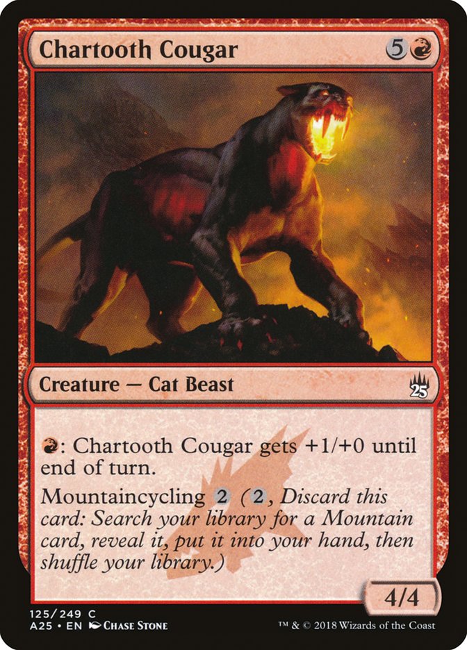 Chartooth Cougar [Masters 25] | Gate City Games LLC