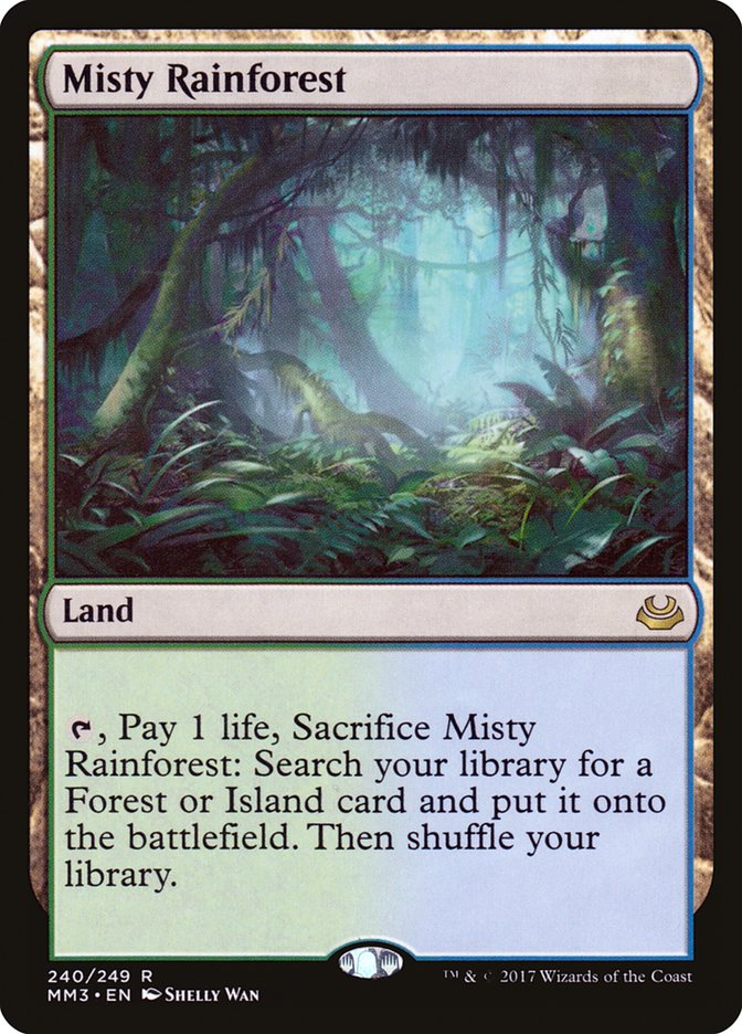 Misty Rainforest [Modern Masters 2017] | Gate City Games LLC