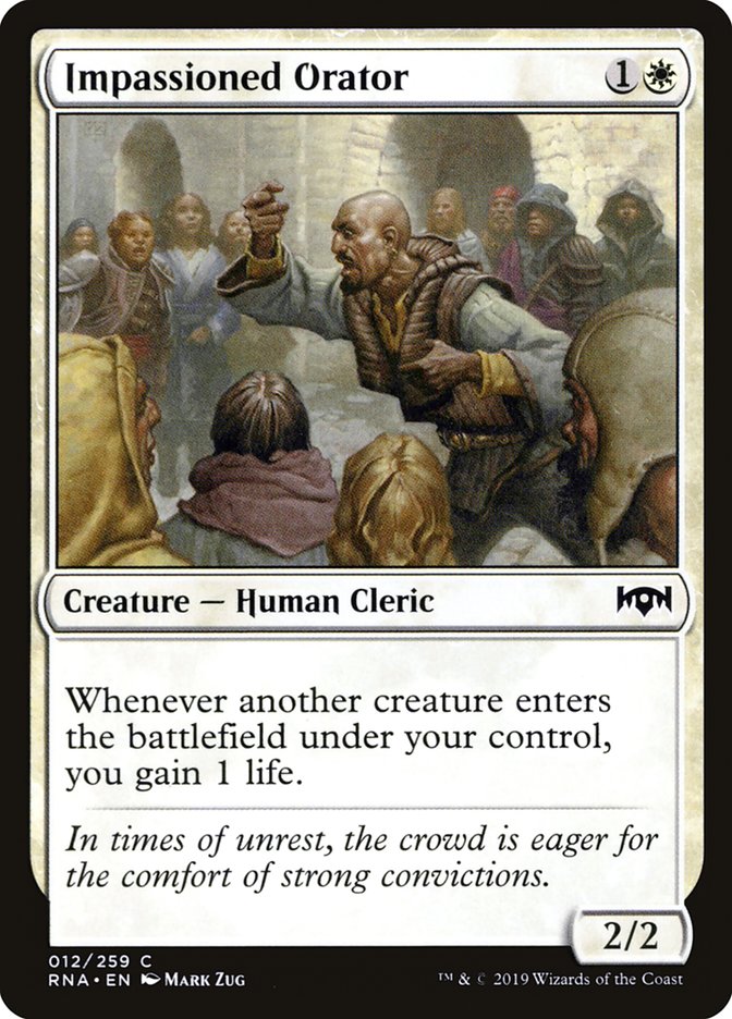 Impassioned Orator [Ravnica Allegiance] | Gate City Games LLC