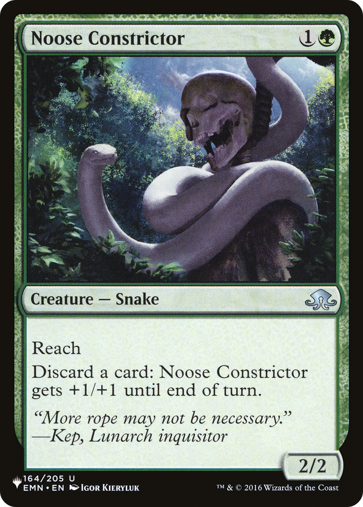 Noose Constrictor [The List] | Gate City Games LLC