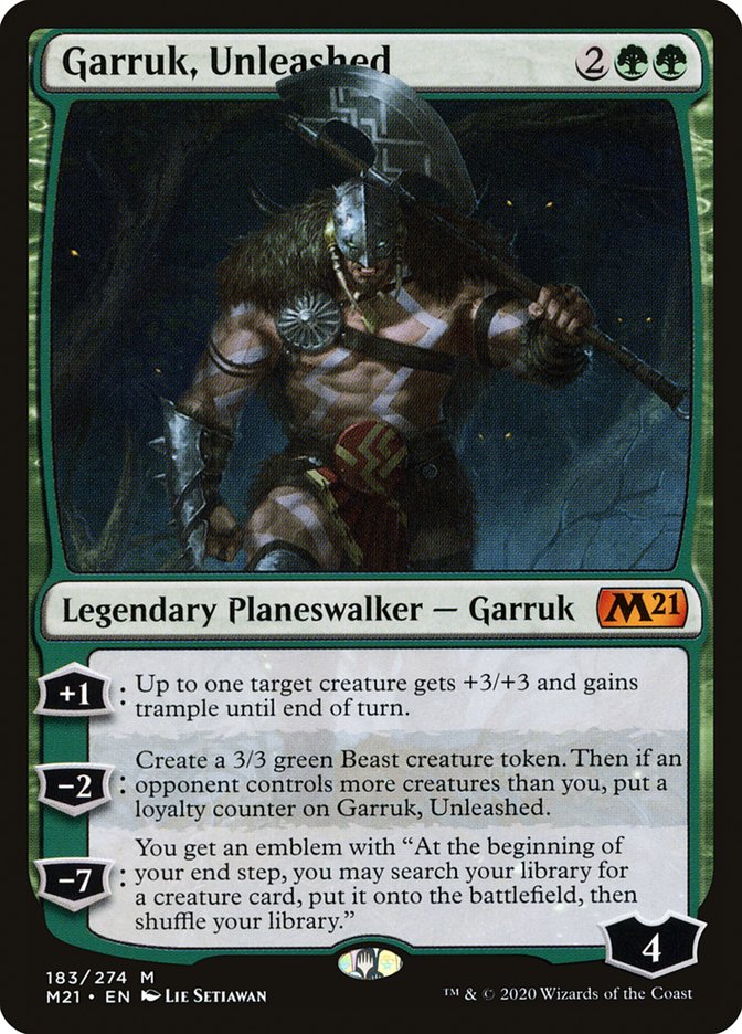 Garruk, Unleashed [Core Set 2021] | Gate City Games LLC