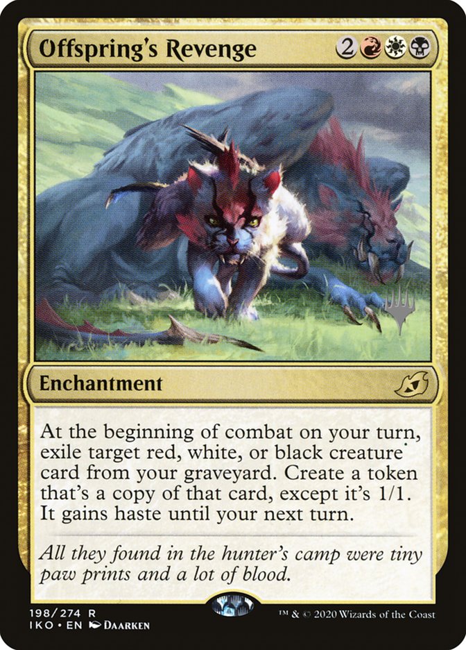 Offspring's Revenge (Promo Pack) [Ikoria: Lair of Behemoths Promos] | Gate City Games LLC