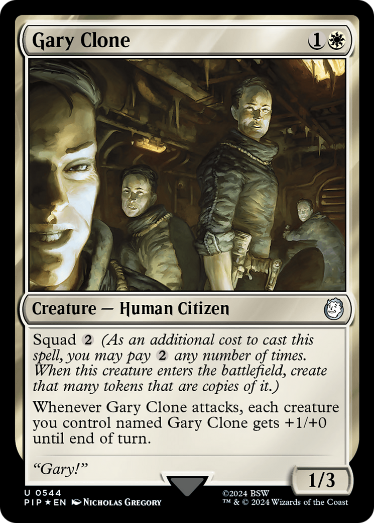 Gary Clone (Surge Foil) [Fallout] | Gate City Games LLC