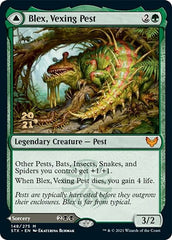 Blex, Vexing Pest // Search for Blex [Strixhaven: School of Mages Prerelease Promos] | Gate City Games LLC