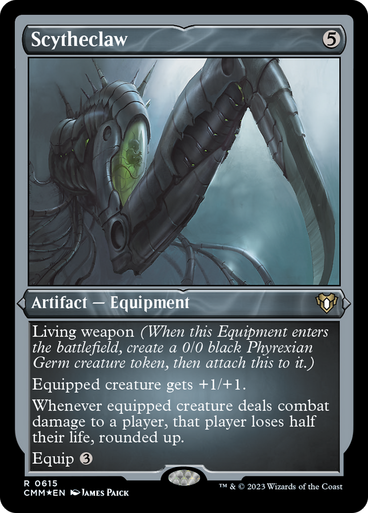 Scytheclaw (Foil Etched) [Commander Masters] | Gate City Games LLC