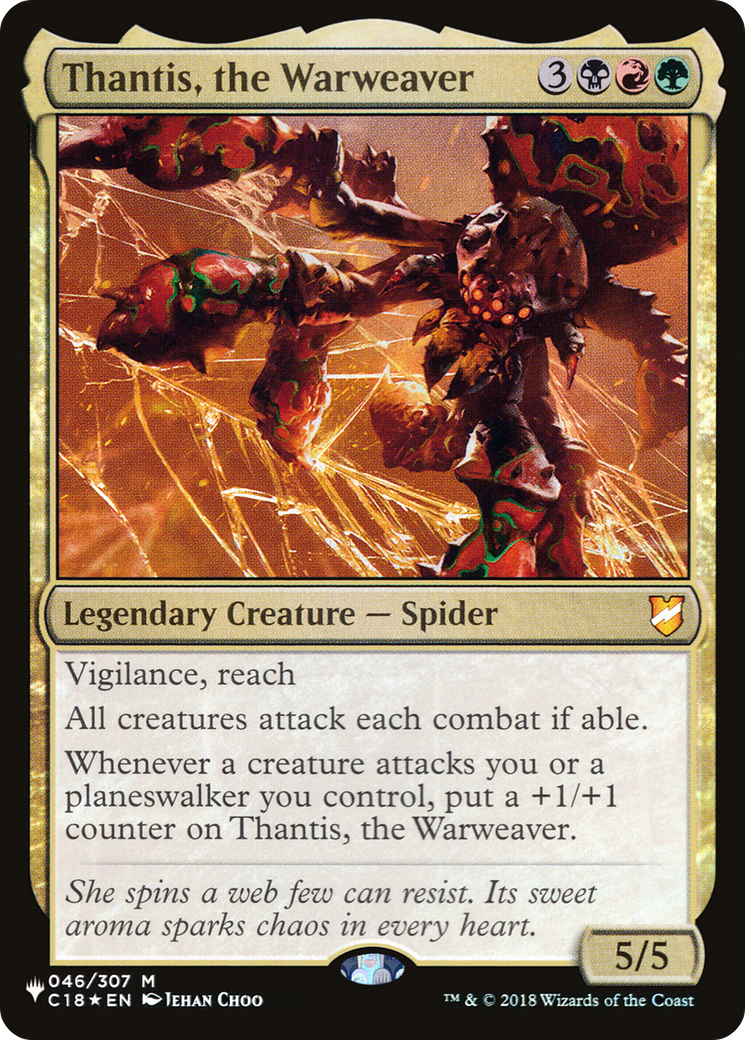 Thantis, the Warweaver [The List Reprints] | Gate City Games LLC