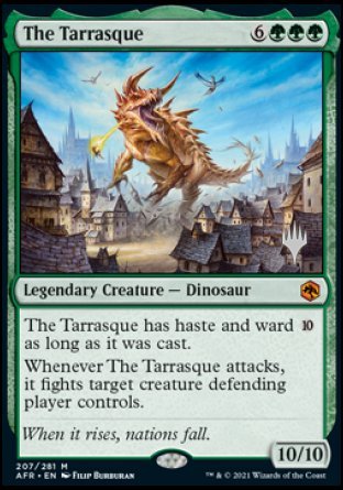 The Tarrasque (Promo Pack) [Dungeons & Dragons: Adventures in the Forgotten Realms Promos] | Gate City Games LLC