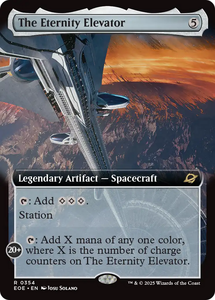 The Eternity Elevator (Extended Art) [Edge of Eternities] | Gate City Games LLC