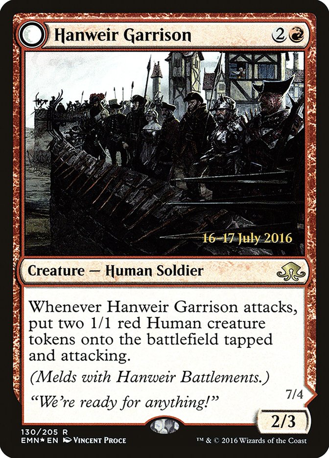 Hanweir Garrison [Eldritch Moon Prerelease Promos] | Gate City Games LLC
