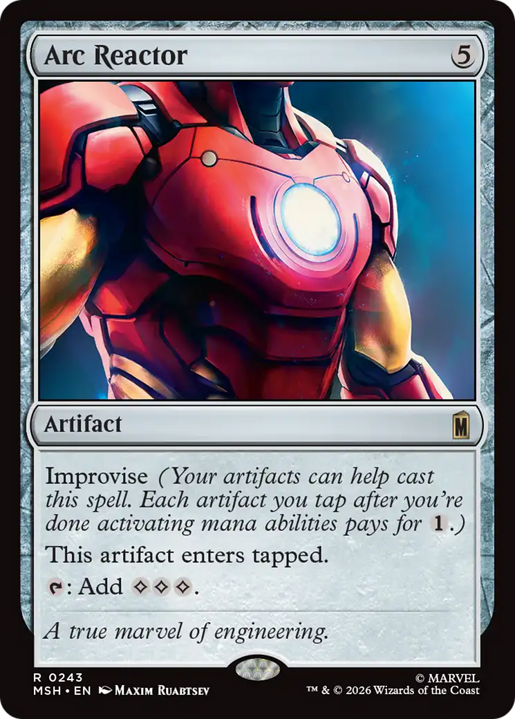 Arc Reactor [Marvel Super Heroes] | Gate City Games LLC
